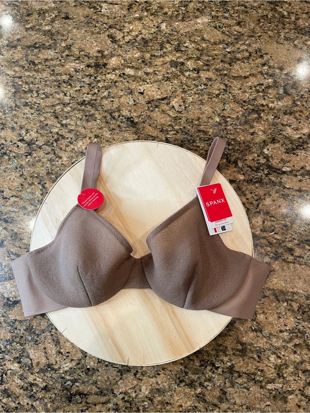 SPANX Smooth Molded Everyday Bra in Taupe